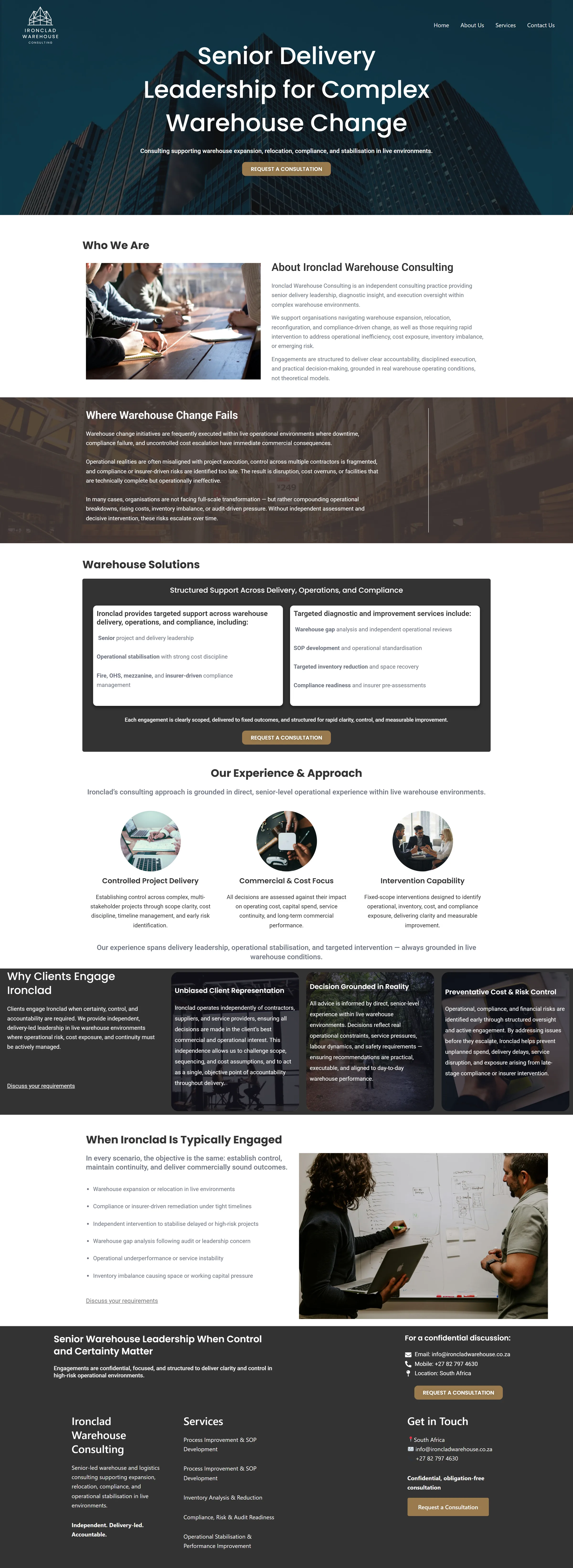 Credibility, front and centre — ironcladwarehouse.co.za/about-us